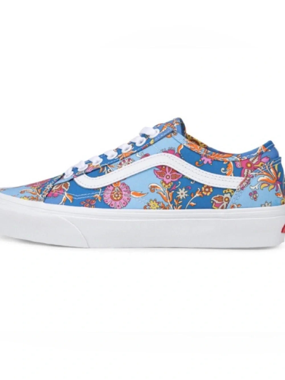 VANS LIBERTY FLORAL OLD SKOOL SNEAKERS 5.5